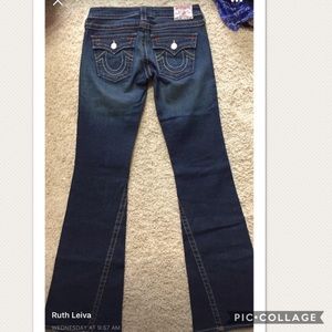 True Religion Joey boot cut. Size 28. GUC.